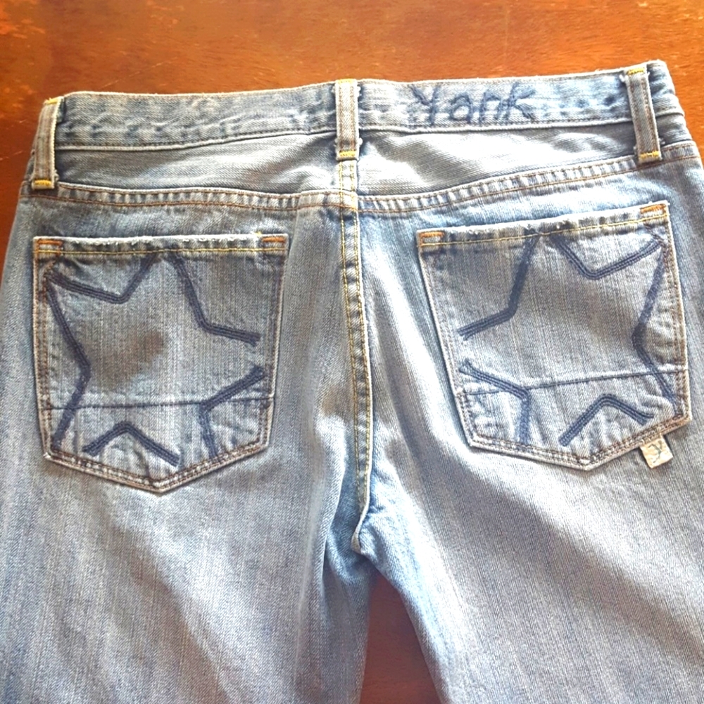 Yank Light Blue Star Jeans